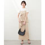 柄1 | 【natural couture】〈osono〉2WAYビスチェ付きスカート | NICE CLAUP / OLIVE des OLIVE OUTLET