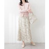 花柄カットジャガードマーメイドスカート | NICE CLAUP / OLIVE des OLIVE OUTLET | 詳細画像6