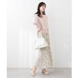 花柄カットジャガードマーメイドスカート | NICE CLAUP / OLIVE des OLIVE OUTLET | 詳細画像7