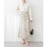 花柄カットジャガードマーメイドスカート | NICE CLAUP / OLIVE des OLIVE OUTLET | 詳細画像10