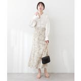 花柄カットジャガードマーメイドスカート | NICE CLAUP / OLIVE des OLIVE OUTLET | 詳細画像11