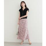花柄カットジャガードマーメイドスカート | NICE CLAUP / OLIVE des OLIVE OUTLET | 詳細画像20