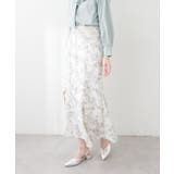 オフ | 花柄カットジャガードマーメイドスカート | NICE CLAUP / OLIVE des OLIVE OUTLET