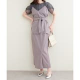 【natural couture】〈osono〉キャミ&タイトスカート セット | NICE CLAUP / OLIVE des OLIVE OUTLET | 詳細画像4