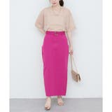 【natural couture】セットアップ対応べっこうベルト付きニット | NICE CLAUP / OLIVE des OLIVE　OUTLET | 詳細画像11 