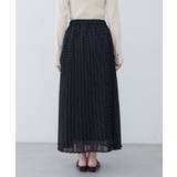 【natural couture】オーソドックスフラワープリーツスカート | NICE CLAUP / OLIVE des OLIVE　OUTLET | 詳細画像10 