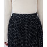 【natural couture】オーソドックスフラワープリーツスカート | NICE CLAUP / OLIVE des OLIVE　OUTLET | 詳細画像11 