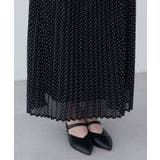 【natural couture】オーソドックスフラワープリーツスカート | NICE CLAUP / OLIVE des OLIVE　OUTLET | 詳細画像12 