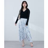 【natural couture】【mizu】長さ変えられる後ろ下がりヘムスカー… | NICE CLAUP / OLIVE des OLIVE　OUTLET | 詳細画像6 