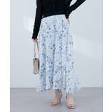 【natural couture】【mizu】長さ変えられる後ろ下がりヘムスカー… | NICE CLAUP / OLIVE des OLIVE　OUTLET | 詳細画像9 