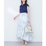 【natural couture】【mizu】長さ変えられる後ろ下がりヘムスカー… | NICE CLAUP / OLIVE des OLIVE　OUTLET | 詳細画像2 