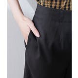 【natural couture】涼しげハイウエストストレートパンツ | NICE CLAUP / OLIVE des OLIVE　OUTLET | 詳細画像12 