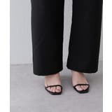 【natural couture】涼しげハイウエストストレートパンツ | NICE CLAUP / OLIVE des OLIVE　OUTLET | 詳細画像13 