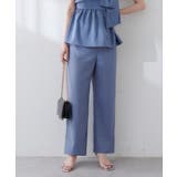 【natural couture】涼しげハイウエストストレートパンツ | NICE CLAUP / OLIVE des OLIVE　OUTLET | 詳細画像20 