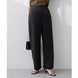 【natural couture】涼しげハイウエストストレートパンツ | NICE CLAUP / OLIVE des OLIVE　OUTLET | 詳細画像2 