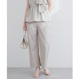 【natural couture】涼しげハイウエストストレートパンツ | NICE CLAUP / OLIVE des OLIVE　OUTLET | 詳細画像29 