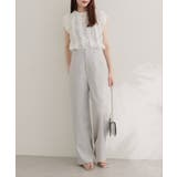 【natural couture】涼しげハイウエストストレートパンツ | NICE CLAUP / OLIVE des OLIVE　OUTLET | 詳細画像31 