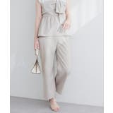 【natural couture】涼しげハイウエストストレートパンツ | NICE CLAUP / OLIVE des OLIVE　OUTLET | 詳細画像34 