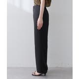 【natural couture】涼しげハイウエストストレートパンツ | NICE CLAUP / OLIVE des OLIVE　OUTLET | 詳細画像8 