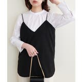 バック釦スタンドカラーシャツ | NICE CLAUP / OLIVE des OLIVE OUTLET | 詳細画像4