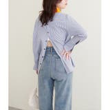 バック釦スタンドカラーシャツ | NICE CLAUP / OLIVE des OLIVE OUTLET | 詳細画像15