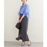 バック釦スタンドカラーシャツ | NICE CLAUP / OLIVE des OLIVE OUTLET | 詳細画像9