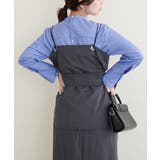 バック釦スタンドカラーシャツ | NICE CLAUP / OLIVE des OLIVE OUTLET | 詳細画像12