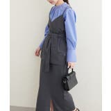 バック釦スタンドカラーシャツ | NICE CLAUP / OLIVE des OLIVE OUTLET | 詳細画像14