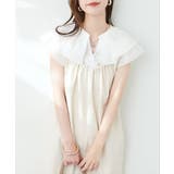 オフ | 【natural couture】タックフリル衿スキッパーあきブラウス | NICE CLAUP / OLIVE des OLIVE　OUTLET