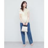 【natural couture】ラッフルフリルキーネックブラウス | NICE CLAUP / OLIVE des OLIVE OUTLET | 詳細画像4