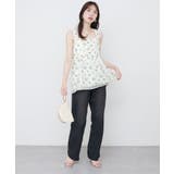 【natural couture】ジャガードキャトップス | NICE CLAUP / OLIVE des OLIVE　OUTLET | 詳細画像13 