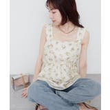 柄3 | 【natural couture】ジャガードキャトップス | NICE CLAUP / OLIVE des OLIVE　OUTLET