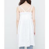 【natural couture】Wストラップキャミチュニック | NICE CLAUP / OLIVE des OLIVE　OUTLET | 詳細画像4 