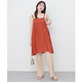 【natural couture】Wストラップキャミチュニック | NICE CLAUP / OLIVE des OLIVE　OUTLET | 詳細画像18 