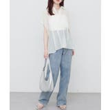 【natural couture】ワッシャーオーガンジースキッパーブラウ… | NICE CLAUP / OLIVE des OLIVE　OUTLET | 詳細画像4 