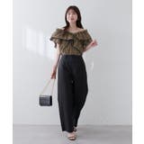 【natural couture】２WAYランダムフリルオフショルブラウス | NICE CLAUP / OLIVE des OLIVE　OUTLET | 詳細画像10 