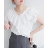 【natural couture】２WAYランダムフリルオフショルブラウス | NICE CLAUP / OLIVE des OLIVE　OUTLET | 詳細画像19 