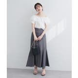 【natural couture】２WAYランダムフリルオフショルブラウス | NICE CLAUP / OLIVE des OLIVE　OUTLET | 詳細画像20 