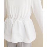  【natural couture】【大人ナチュ】バルーンヘム×リブトップス | NICE CLAUP / OLIVE des OLIVE　OUTLET | 詳細画像11 