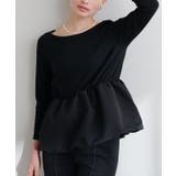  【natural couture】【大人ナチュ】バルーンヘム×リブトップス | NICE CLAUP / OLIVE des OLIVE　OUTLET | 詳細画像14 