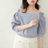 【natural couture】2WAY布帛ドッキングニットプルオーバー | NICE CLAUP / OLIVE des OLIVE OUTLET | 詳細画像12