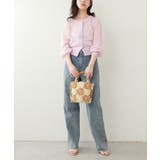 【natural couture】ドット釦シアーカーデ | NICE CLAUP / OLIVE des OLIVE　OUTLET | 詳細画像2 