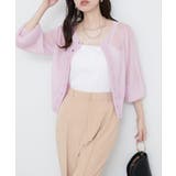 【natural couture】ドット釦シアーカーデ | NICE CLAUP / OLIVE des OLIVE　OUTLET | 詳細画像8 