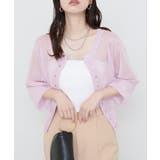 【natural couture】ドット釦シアーカーデ | NICE CLAUP / OLIVE des OLIVE　OUTLET | 詳細画像9 