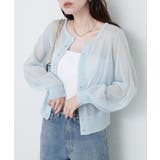 【natural couture】ドット釦シアーカーデ | NICE CLAUP / OLIVE des OLIVE　OUTLET | 詳細画像19 