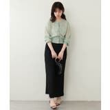 【natural couture】ドット釦シアーカーデ | NICE CLAUP / OLIVE des OLIVE　OUTLET | 詳細画像24 