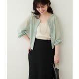 【natural couture】ドット釦シアーカーデ | NICE CLAUP / OLIVE des OLIVE　OUTLET | 詳細画像27 