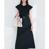 【natural couture】セットアップ対応ニットポロトップス | NICE CLAUP / OLIVE des OLIVE　OUTLET | 詳細画像3 