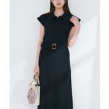 【natural couture】セットアップ対応ニットポロトップス | NICE CLAUP / OLIVE des OLIVE　OUTLET | 詳細画像5 