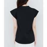 【natural couture】セットアップ対応ニットポロトップス | NICE CLAUP / OLIVE des OLIVE　OUTLET | 詳細画像8 